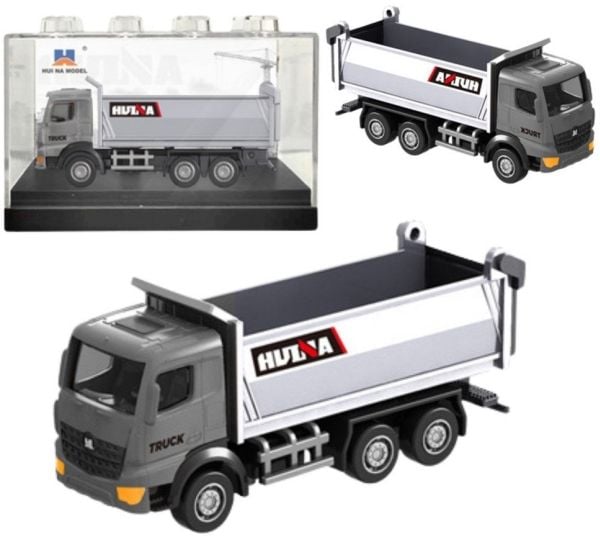 HUINA metall tipphenger modell samlerutgave Huina sølv 1:80