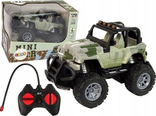 LeanToys terrenggående RC-bil 1:43 Moro