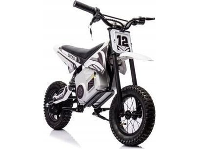 Elektrisk motorcykel för barn Lean Cars A9901, vit