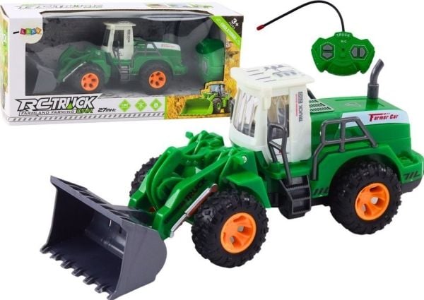 Kaivinkone R/C Kauko-ohjattava nostovarsi Vihreä LEAN Lelut
