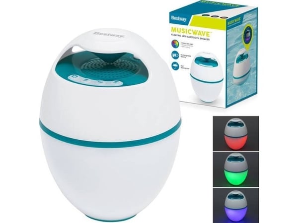 Bestway MusicWave högtalare med Bluetooth och LED-ljus 58700