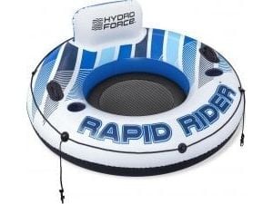 Bestway 43116 Hydro Force Rapid Rider svømmering med ryggstøtte blå 1,35m