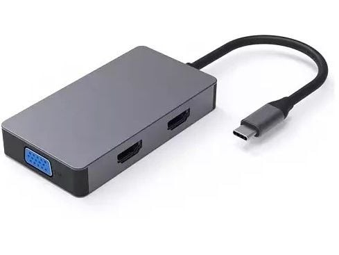 Extra Digital CA913879, USB 3.2 Gen 1 (3.1 Gen 1) Type-C, HDMI, USB 3.2 Gen 1 (3.1 Gen 1) Type-A, USB 3.2 Gen 1 (3.1 Gen 1) Type-C, VGA, 5000 Mbit/...