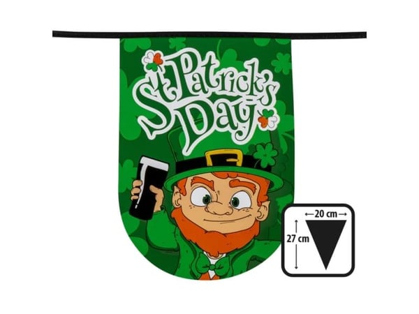 Saint Patrick flaggkrans