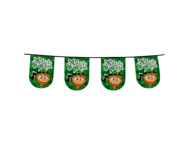 Saint Patrick flaggkrans