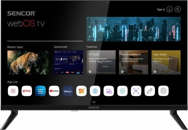 TV 24 tuuman SMART webOS LG DVB-T/T2/C/S/S/S2 BT5
