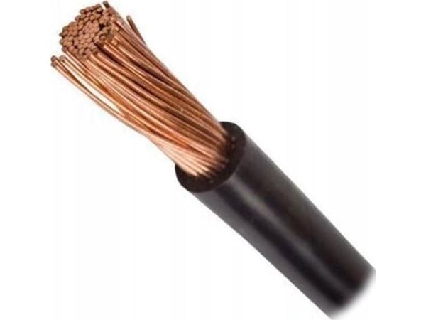 LGY installationskabel 1x1,5 mm² svart 1 m
