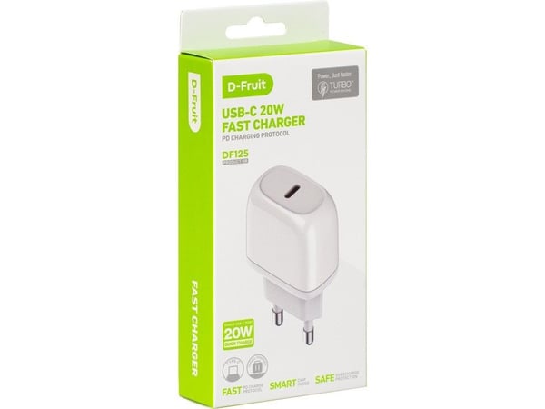 D-Fruit-lader 20W USB-C DF125