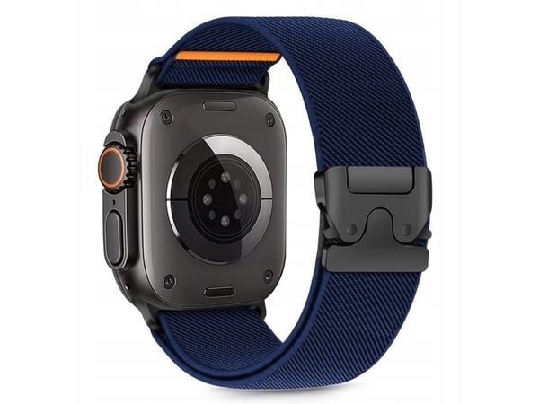 TECH-PROTECT nylon clasp til Apple Watch 6/7/8/9/10/SE/Ultra 1/2 (44/45/46/49 mm) navy