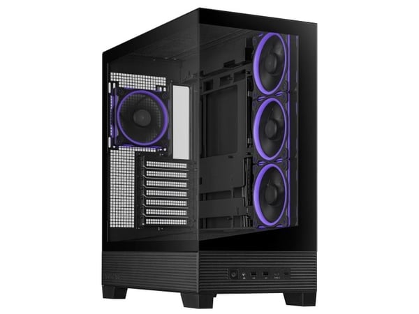 ASUS A23 PLUS - - sivupaneeli ikkunalla (karkaistu lasi) - ei virtalähdettä - USB/Audio
