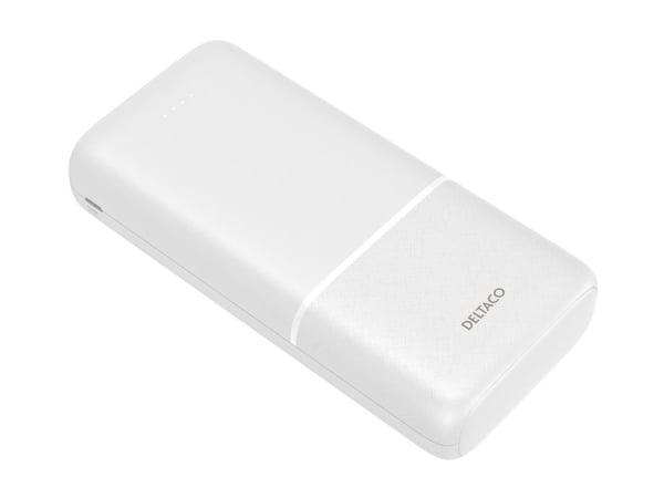 Eksternt batteri DELTACO 20 000 mAh, 2x USB-A, 1x USB-C / PB-C1006
