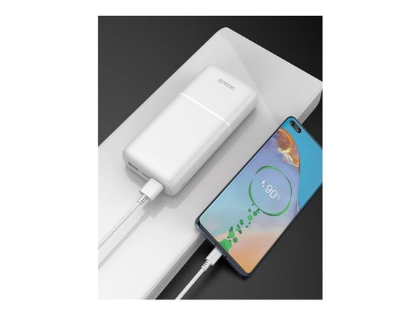 Eksternt batteri DELTACO 20 000 mAh, 2x USB-A, 1x USB-C / PB-C1006