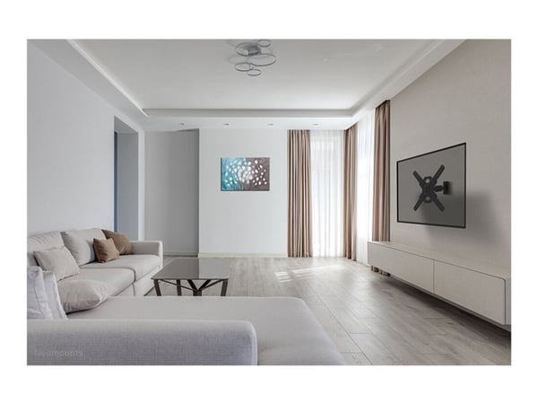 Neomounts WL40S-840BL14 - Monteringssett (veggmontering) - full bevegelse - for TV - svart - skjermstørrelse: 32"-65"