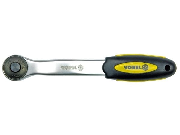 Vorel skralle standard, vinklet 1/4" 150 mm (53571)