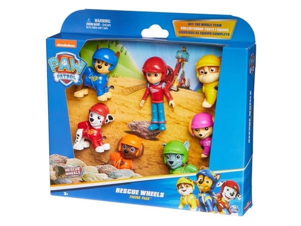 Paw Patrol Rescue Wheels Giftpack 7 Pack