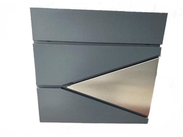 Husholdningspostbokspw-612-10 370x150x370 mm stål Husholdningspostbokspw-612-10 370x150x370 mm stål