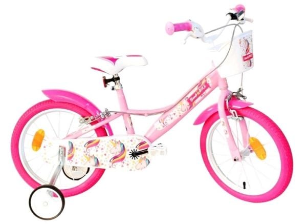Bimbo Bike barne-sykkel Unicorn 16 77440 Wh/Pnk