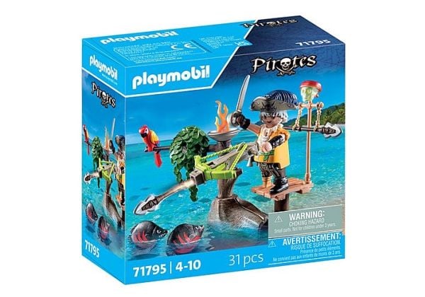 Playmobil Pirates 71795, Merirosvo, 4 vuosi/vuosia, Monivärinen, Muovi