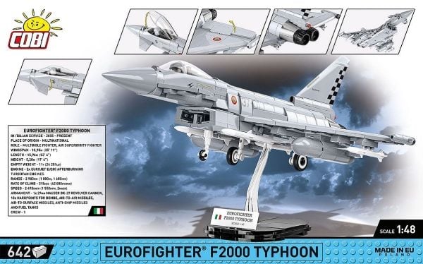Cobi Klocki Eurofighter F2000 Typhoon