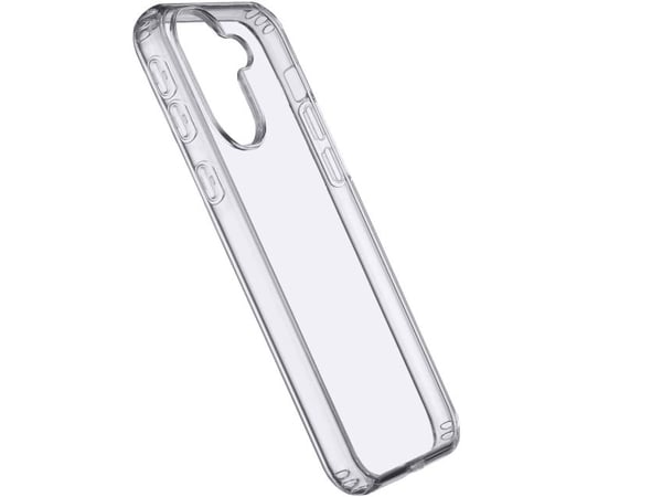 Cellular Line Clear Strong - Baksidedeksel for mobiltelefon - gummi - gjennomsiktig - for Samsung Galaxy A36, A56