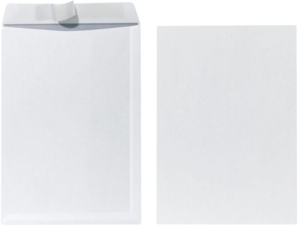 Konvolut Herlitz C4 (229 x 324 mm) hvid 90g Peel & Seal (25 stk.)
