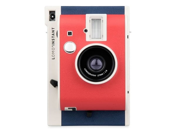Lomography Lomo’Instant, Blå, Rød, Hvit, 0.4 - 8, Automatisk, 1/125 s, AAA, 6 V