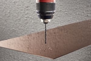 wolfcraft GmbH 7491010, Drill, Spiralborekrone, Høyrehåndsrotasjon, 1 mm, 34 mm, Strykejern, Ikke-jernholdig metall, Plast, Stål