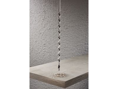 wolfcraft GmbH 7673010, Drill, Spiralborekrone, Høyrehåndsrotasjon, 1,6 cm, 400 mm, Kryssfiner, Mykt tre, Tre