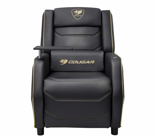COUGAR CGR-RGP-GLB, Gaming-stol, 160 kg, Polstret Sete, Polstret Rygg, Universell, Svart