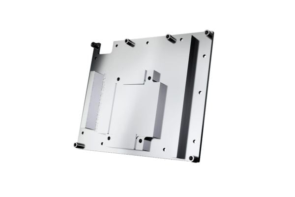 Alphacool 10260, Bakplate, Aluminium, Kromfarget, Kopper, Sort, Kromfarget, 3-Pin JST, 1/4", 60 °C