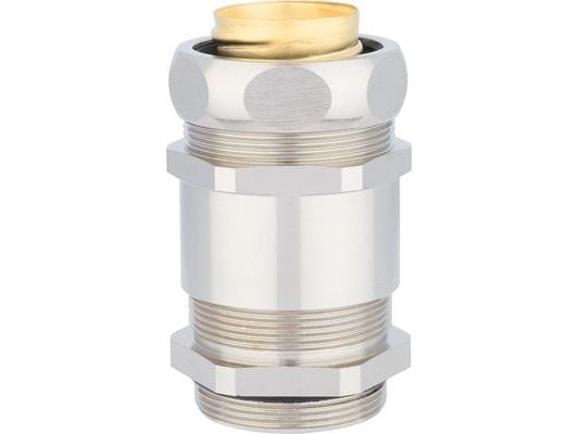 Lapp SILVYN 55506080, Rörkoppling, Förnicklad mässing, Metrisk, M12x1.5, 3 - 7 mm, IP65