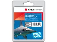 AgfaPhoto APHP950SETXLC, Väriainepohjainen muste, 2 kpl, Monipakkaus