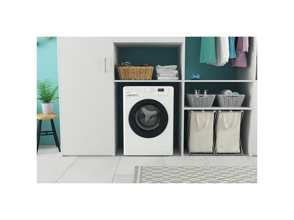 Indesit MTWSA 61294 WK EE, Frontmatet, 6 kg, B, 76 dB, 1151 RPM, C