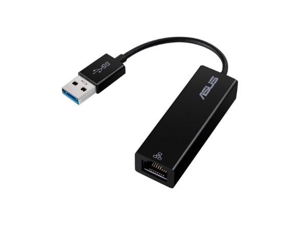 ASUS OH102 - Nettverksadapter - USB 3.0 - 1GbE - svart