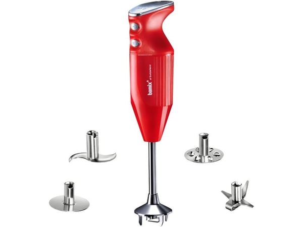 Bamix MAXX, Upotettava sekoitin, 350 W, Punainen