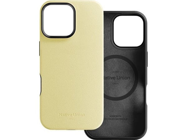 Native Union ACTCSE-LMO-NP24PM, Etui, Apple, iPhone 16 Pro Max, 17,5 cm (6.9"), Gult