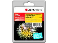 AgfaPhoto APET263SETD, 14 ml, 12 ml, 2600 sivua, 2600 sivua, 1 kpl, Monipakkaus
