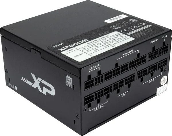 Inter-Tech SAMA XPH-850W - Strømforsyning (intern) - ATX12V 3.0 - AC 100-240 V - 600 Wh
