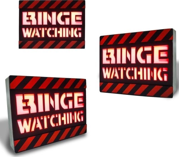 Thumbs Up Mad Monkey-lampe "Binge Watching"