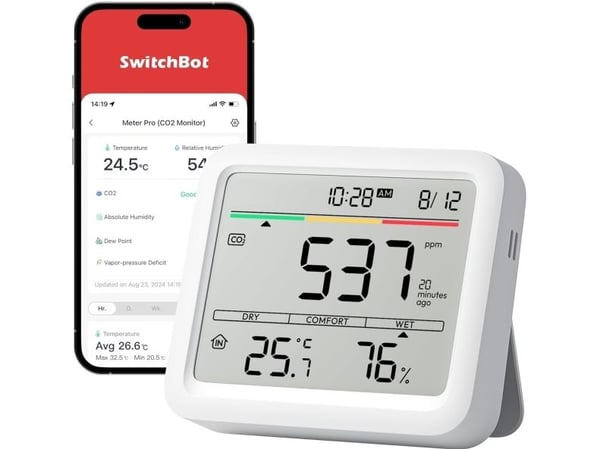 SwitchBot Meter Pro (CO2-måler)