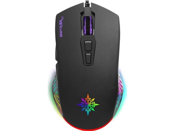 Inca IMG-309, Molempikätinen, USB A-tyyppi, 7200 DPI, Musta