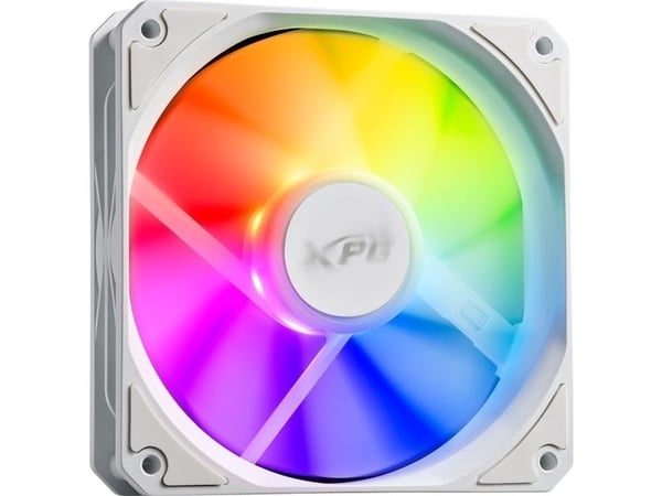 XPG VENTO R 120 ARGB PWM, vifte, 12 cm, 300 rpm, 1600 rpm, 65 CFM, hvit