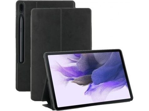 Mobilis RE.LIFE - Lommebok for nettbrett - eco-designed, with flap - svart - for Samsung Galaxy Tab S7 FE