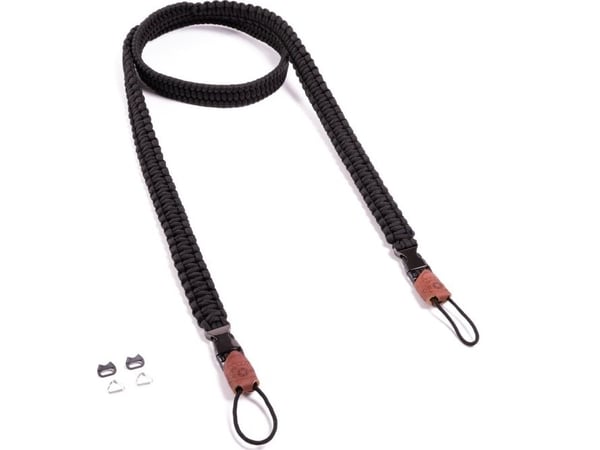 AutoTune C-ROPE kamerastropp Traveler i paracord 140 cm Silent Black (forhandler)