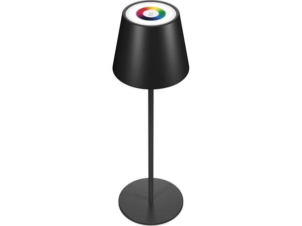 RealPower LED TableLight 360 RGB, Svart, Universal, IP44, 3 W, LED, 3000 K