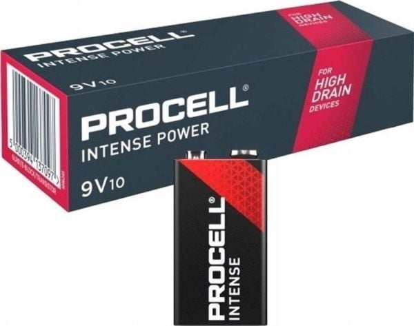 PROCELL Intense - Paristo 10 x 9V - Alkaliparisto - alkaliparisto