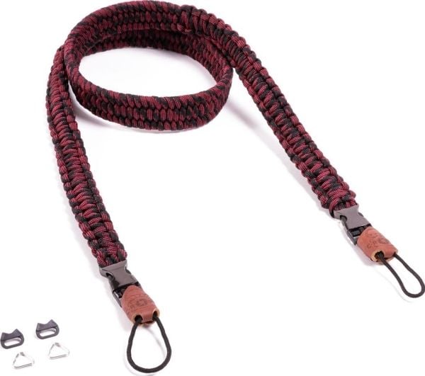Genius C-ROPE kamerarem Traveler i paracord 125 cm Red Dots (retail)