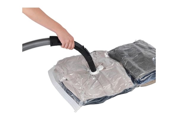 WENKO 52630100, Myk klesoppbevaringsbag, Gjennomsiktig, Plast, 90 cm, 55 cm, 90 cm