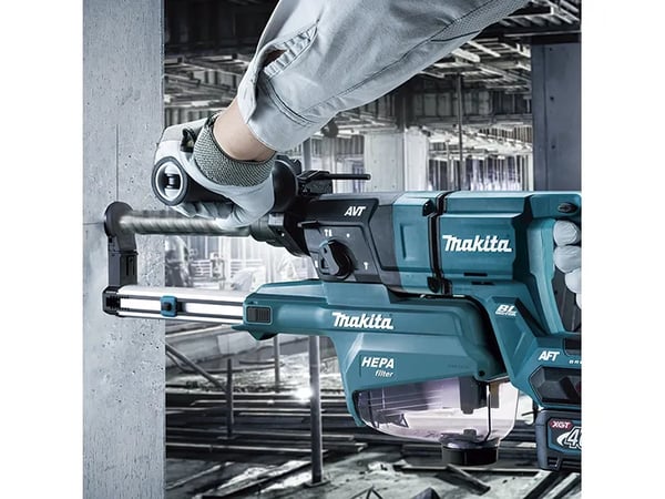 Makita XGT HR007GZ - Combination hammer - trådløs - 850 W - 3-modus - SDS-plus - 3 joule - uten batteri, ingen lader - 40 V - SOLO