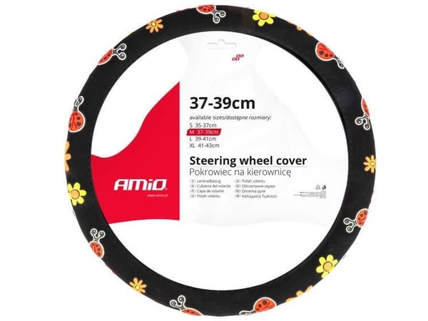 AMiO trekk/beskyttelse til bilratt swc-58-m 37-39cm amio-04168 AMiO trekk/beskyttelse til bilratt swc-58-m 37-39cm amio-04168